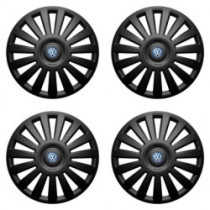 Capacele pentru VW (albastru) 16 Luxury negru