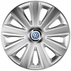 Capace de roți pentru VW (albastru) 16 Aviator carbon RC 16 silver