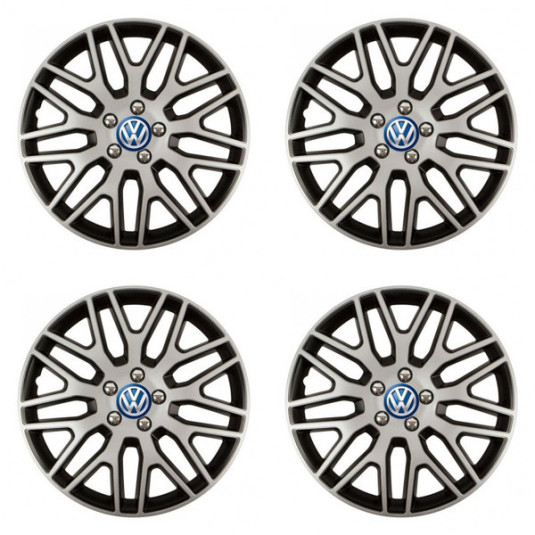 Capace pentru VW (albastru) 16 Dakar NC silver and black