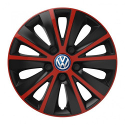 Capace pentru VW (albastru) 16 RAPIDE roșu și negru