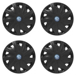 Capace de roată pentru VW (albastru) pentru furgonetă 16 Craft black