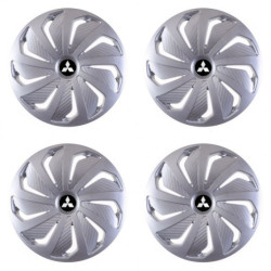 Capace pentru Mitsubishi (argintii) 14 WIND RC SI