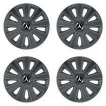Capace pentru Mitsubishi (argintii) 14 Aviator carbon RC grafit