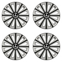 Capace pentru Mitsubishi (argintii) 14 TREND RC double colour