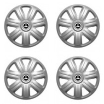 Capace pentru Mitsubishi (argintiu) 14 COMFORT