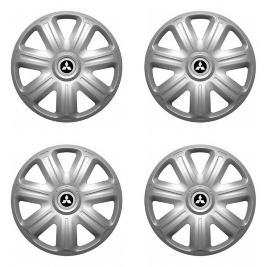 Capace pentru Mitsubishi (argintiu) 14 COMFORT
