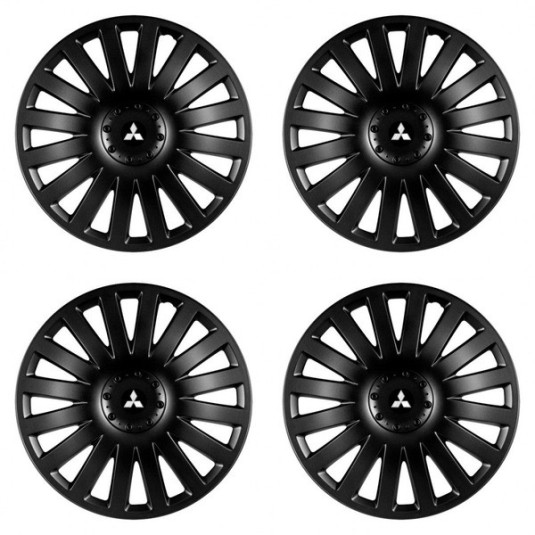 Capacele pentru Mitsubishi (argintii) 15 Smart black
