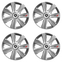 Capace pentru Mitsubishi (argintiu) 15 GTX CARBON silver
