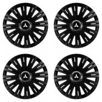 Capace pentru Mitsubishi (argintiu) 15 ACTIVE RC BLACK