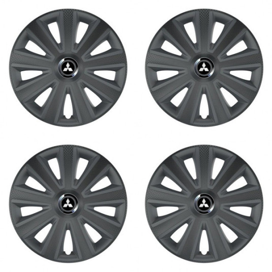 Capace pentru Mitsubishi (argintii) 16 Aviator carbon RC16 grafit