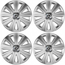 Capace roți pentru Mitsubishi (argintii) 16 Aviator carbon RC 16 silver
