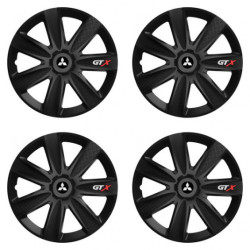 Capace roți pentru Mitsubishi (argintiu) 16 GTX CARBON black