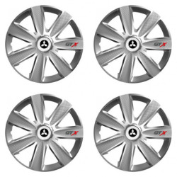 Capace pentru Mitsubishi (argintii) 16 GTX CARBON silver