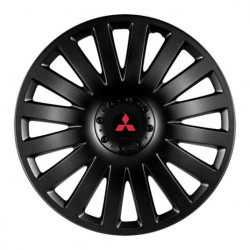 Capace pentru Mitsubishi (roșu) 14 Smart negru