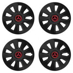 Capace pentru Mitsubishi (roșu) 14 STRATOS RR black