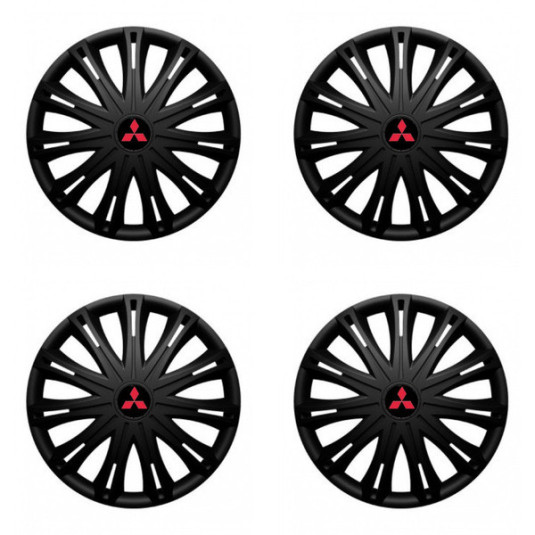 Capace pentru Mitsubishi (roșu) 14 SPARK BLACK1