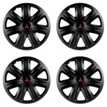 Capace pentru Mitsubishi (roşii) 14 COMFORT BLACK