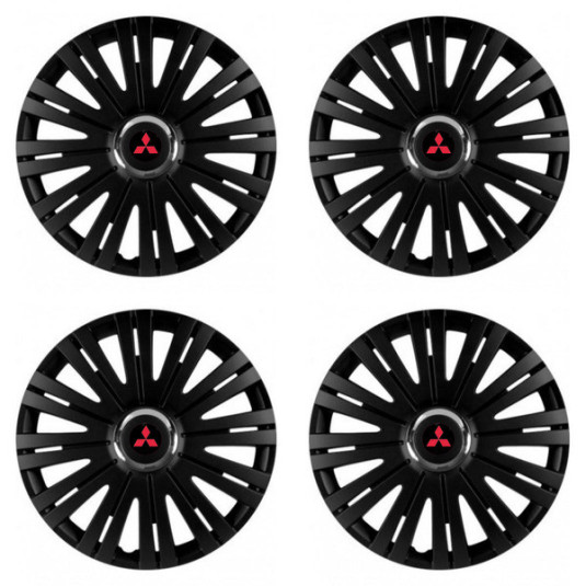 Capace pentru Mitsubishi (roșu) 14 ACTIVE RC BLACK