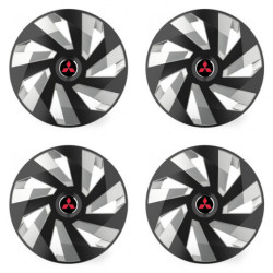 Capace pentru Mitsubishi (roșu) 15 Vector RC black and silver