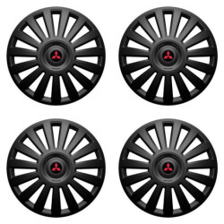 Capace pentru Mitsubishi (roşu) 16 Luxury black