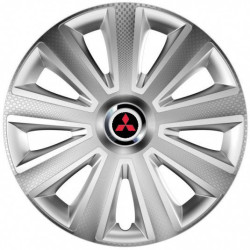 Capacele pentru Mitsubishi (roșu) 16 Aviator carbon RC 16 silver
