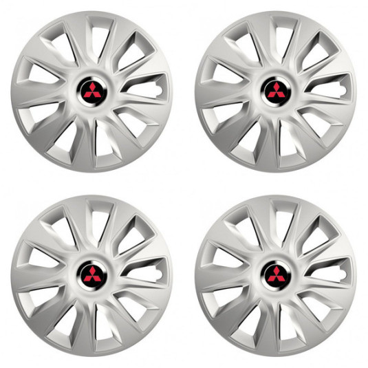 Capacele jantelor pentru Mitsubishi (roșu) 16 STRATOS RC