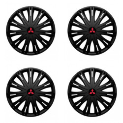 Capacele roţilor pentru Mitsubishi (roşu) 16 SPARK BLACK