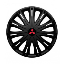 Capacele roţilor pentru Mitsubishi (roşu) 16 SPARK BLACK