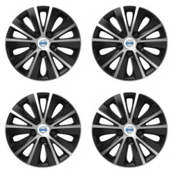 Capace pentru Volvo (albe) 14 RAPIDE silver and black