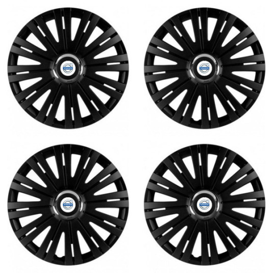 Capace jante pentru Volvo (albe) 14 ACTIVE RC BLACK