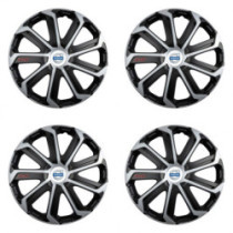 Capace pentru Volvo (albe) 15 Evo black&silver