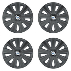 Capace pentru Volvo (albe) 15 Aviator carbon grafit