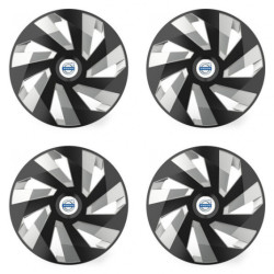 Capacele pentru Volvo (albe) 15 Vector RC black and silver