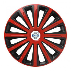 Capace pentru Volvo (albe) 15 TREND red and black