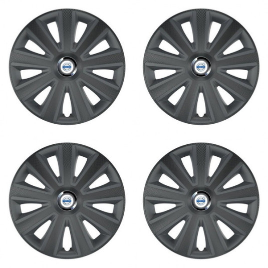Capace pentru Volvo (albe) 16 Aviator carbon RC16 grafit