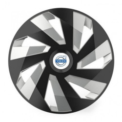 Hubcap-uri pentru Volvo (albe) 16 Vector RC black and silver