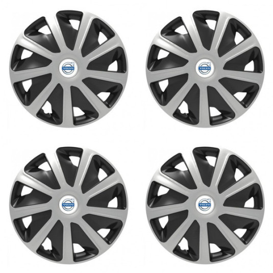 Capace pentru Volvo (albe) pentru furgonete 16 Craft silver and black