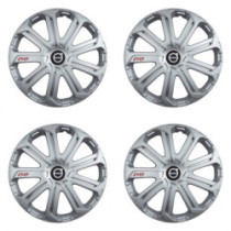 Capacele roților pentru Volvo (negru) 14 Evo silver