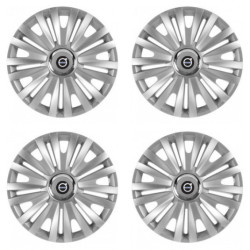 Capacele jantelor pentru Volvo (negre) 14 ROYAL RC