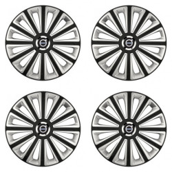 Ornamente butoane roți pentru Volvo (negru) 15 TREND RC double colour