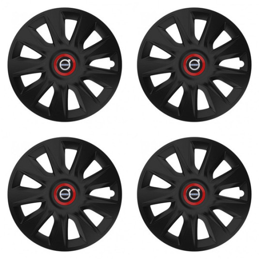 Capace pentru Volvo (negru) 15 STRATOS RR black