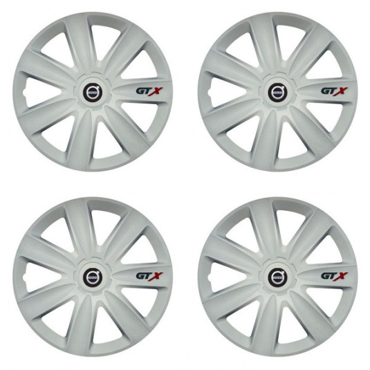 Capace pentru Volvo (negru) 16 GTX carbon white