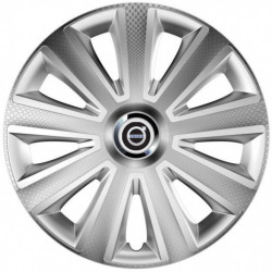 Calote pentru Volvo (negru) 16 Aviator carbon RC 16 silver