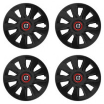 Capace pentru Volvo (negru) 17 STRATOS RR black