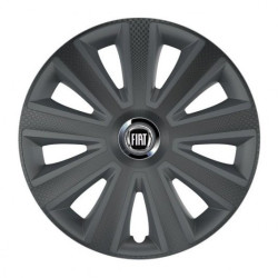 Capace pentru Fiat (negru) 14 Aviator carbon RC grafit