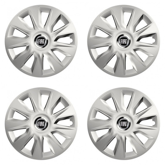 Capace pentru Fiat (negru) 15 STRATOS RC