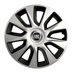 Capace roată pentru Fiat (negru) 15 STRATOS culoare dublu - outlet