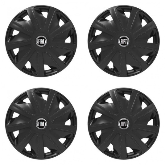 Capace pentru Fiat (negru) pentru furgonete 15 Craft black