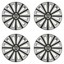 Capace pentru Fiat (negru) 16 TREND RC culoare dubla