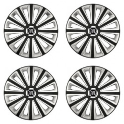 Capace pentru Fiat (negru) 16 TREND RC culoare dubla